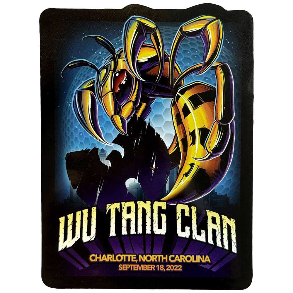 WuTang Clan - Charlotte Autocollant - Multicolore